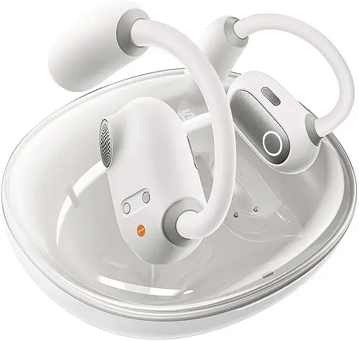 Наушники Baseus Eli Sport 1 Open-Ear TWS Earbuds Stellar, IPX4, BT5.3, 65mAh, 600mAh, 7.5h, White  A00064400221-00 - фото 2