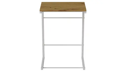 Столик Терри Ferrum-decor 650x440x330 Белый металл ДСП Дуб Артизан 16 мм (FRD-104660) - фото 6