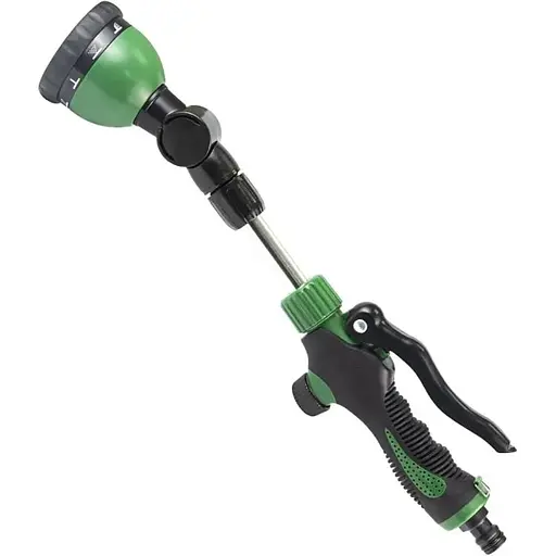 Пістолет-розпилювач Grad 9 режимів з подовжувачем 400 мм поворотний (пластиковий) (5012335) - фото 1