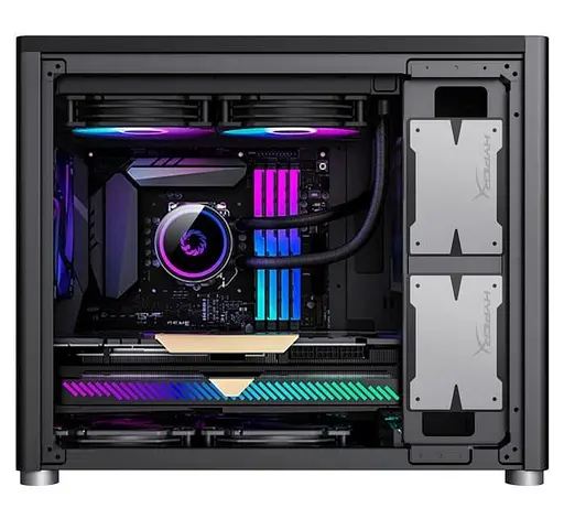 Корпус GameMax Tower Spark Black (Spark Black) без блока питания - фото 4