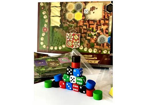 Настольная игра Lelekan Замки Бургундии: Юбилейное издание (The Castles of Burgundy: 20TH Anniversary) (укр.) (ЗБ5498) - фото 5