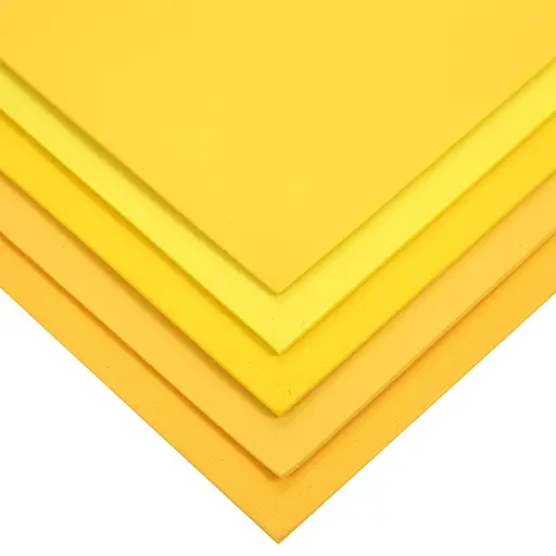 Набір фоамірану Santi Відтінки жовтого 200х300 мм 5 кольорів (743263) - фото 2