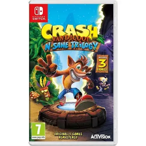 Гра Crash Bandicoot N'sane Trilogy (англійська версія) (Nintendo Switch)