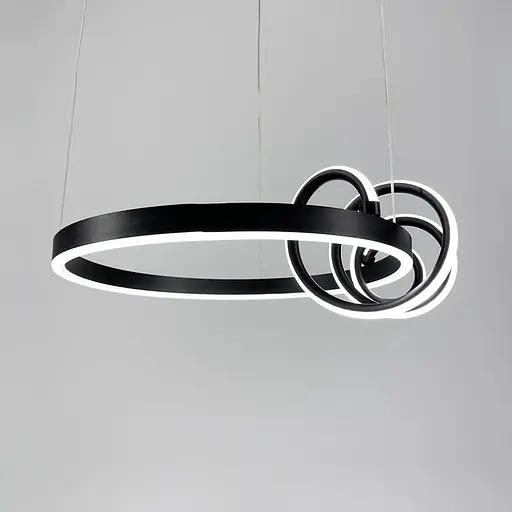 Підвісна LED люстра з кріпленням у двох точках Ø 45 см | Арт. BF 14-500 | Line F - фото 1