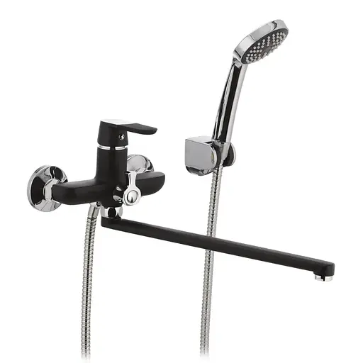 Змішувач для ванни Mixxus Premium Tiger 006 black MI0566 Чорний матовий - фото 1