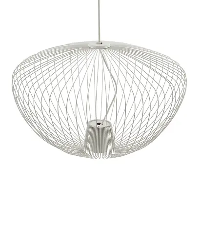 Подвесной светильник, люстра Nowodvorski 11251 Pumpkin L GU10 1x10W IP20 Светло-серый - фото 5