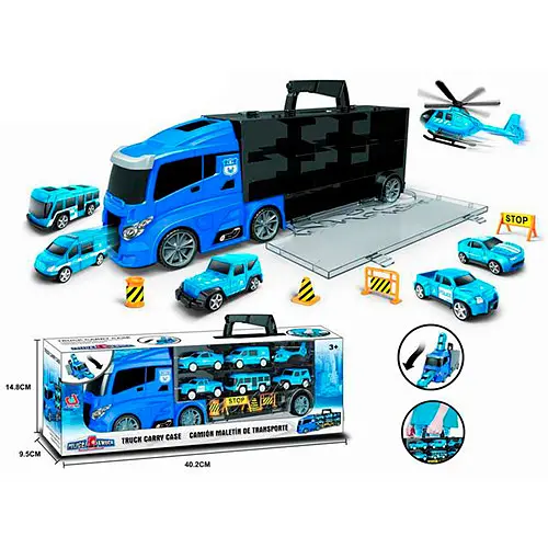 Трейлер поліція, 39 см, 666-08K - фото 3