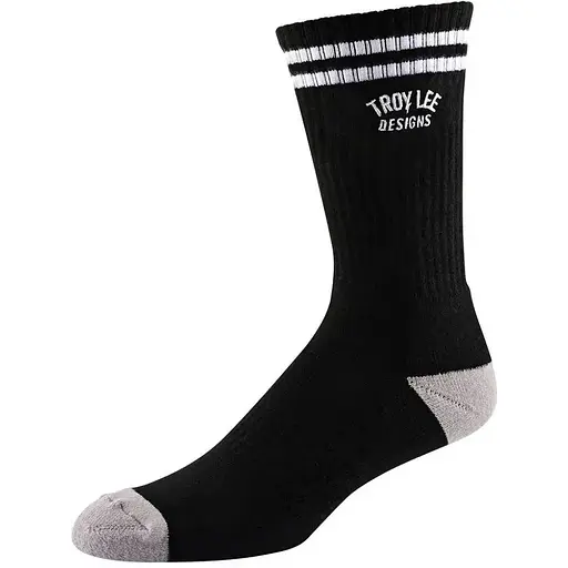 Шкарпетки TLD Crew Sock TLD Bolt Black M Troy Lee Designs (1106-757037000)