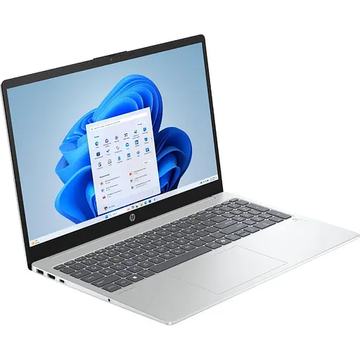 Ноутбук HP 15.6 OmniBook 3 15-fn0012ua FHD IPS/Ryzen AI 7 350/16GB/512SSD/Radeon/W11H/Silver (C9NG8EA) - фото 2