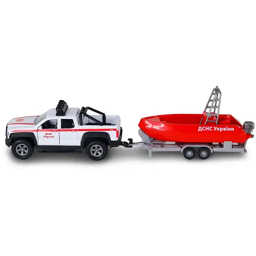 Ігровий набір TechnoDrive Служба порятунку на воді зі світлом та звуком (510217.270) - фото 2