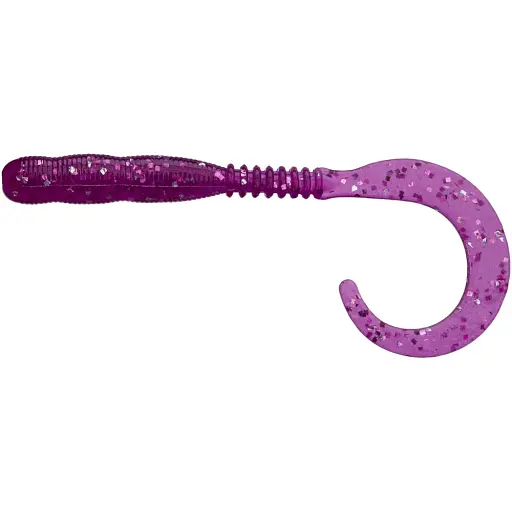 Силікон Reins Curly Curly 428 Purple Dynamite (15 шт/уп)