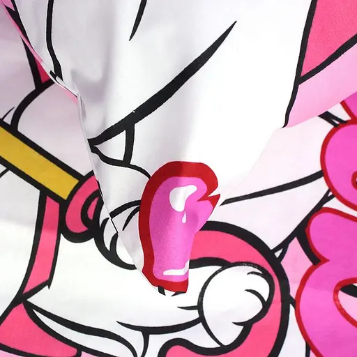 Полуторный постельный комплект ранфорс, хлопок розового цвета 327511 - фото 2