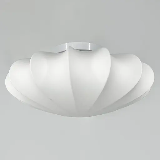 Світильник стельовий із білим полімерним абажуром 50х23 см | Арт. PLC062-500*230 | Line F - фото 7