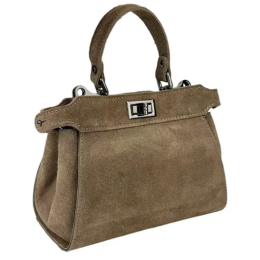 Классическое кроссбоди замшевое Firenze Italy F-IT-4442T