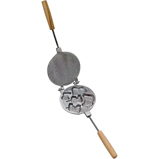 Форма для выпечки детского вафельного печенья в виде героев мультика "Свинка Пеппа", Ласунка 81445 - фото 1