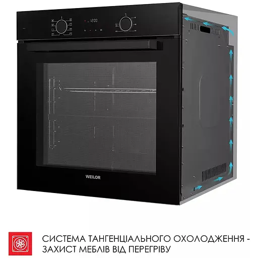Духовой шкаф Weilor FDO6F82BK - фото 8