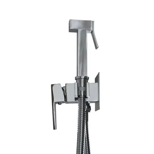 Змішувач вбудований з гігієнічним душем Globus Lux Niagara GLN-0-106 Chrome 30412 - фото 6