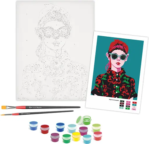 Картина по номерам Rosa Start Амели - фото 2