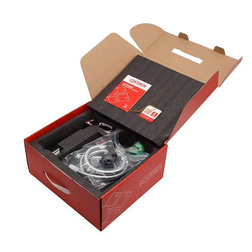 Смеситель для ванны Koer KB-41031-01 с коротким изливом KR5436 Хром - фото 9