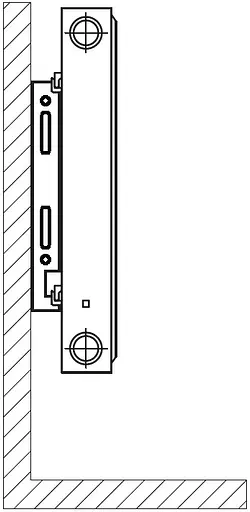 Радіатор сталевий панельний Kalite 11 бок 500x400 000022283, Білий - фото 4