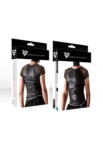 Футболка Regnes Fetish Planet CRD007 S (чорний) - фото 7