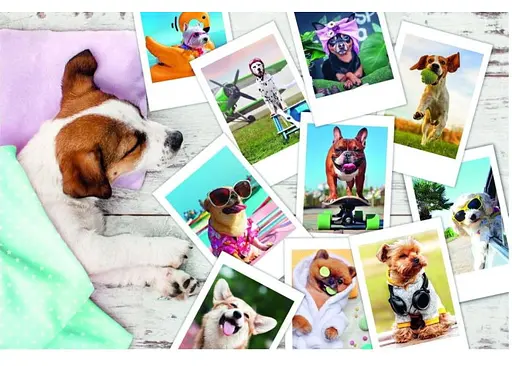 Пазл Trefl Летние картинки Собачки коллаж 300 эл. (23003) - фото 2