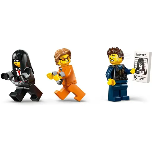 Конструктор LEGO City Поліцейський фургон для перевезення в'язнів 198 деталей (60479) - фото 6