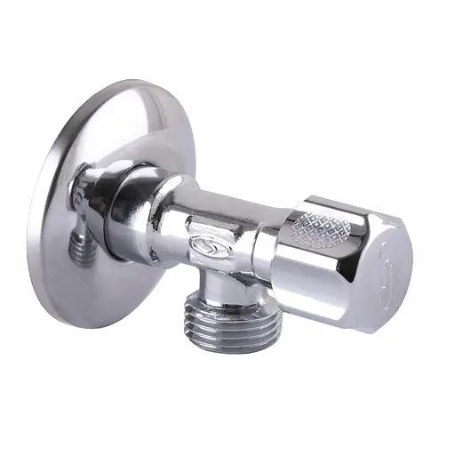 Кран вентильный угловой Solomon 1/2″х 3/4″ 160403 000012018 - фото 1