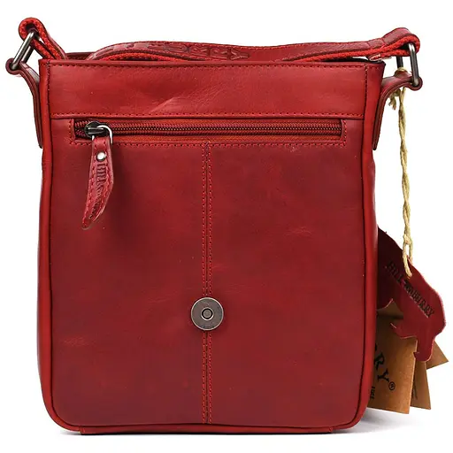 Чоловіча шкіряна сумка Hill&Burry 22х19х5 см sum0026487 - фото 4