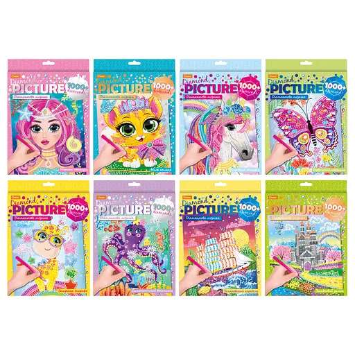 Набор для творчества серия Алмазная мозаика (В ассортименте) - фото 10