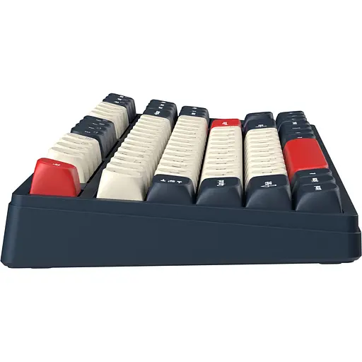 Клавиатура GamePro Asgard Ragnar Keychron Super Red Switch Wireless/Bluetooth/USB Blue беспроводная (MK285BL) - фото 4