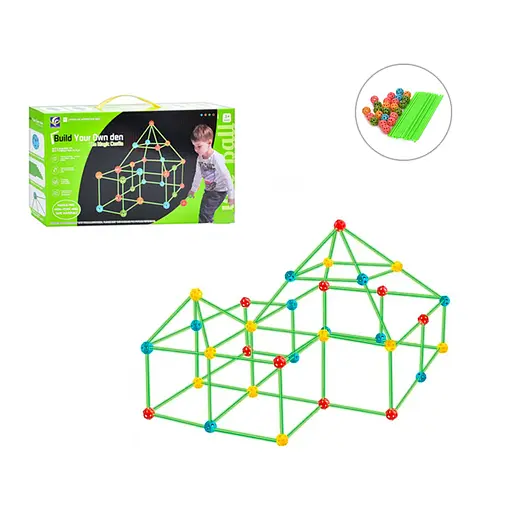 Конструктор Каркас, лепестки, палочки, от 65 деталей, (В ассортименте)