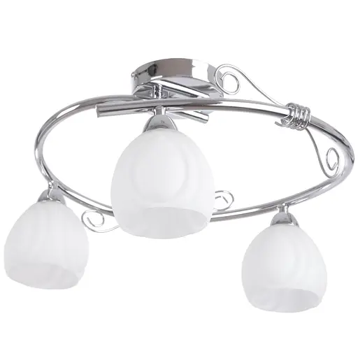 Люстра потолочная Brille для коридора E14 60W CH (LK-522C/3)