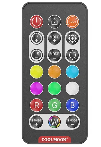 Контролер Coolmoon SK1 BLACK ARGB 3PIN to SATA з пультом (SK1 BLACK) - фото 10