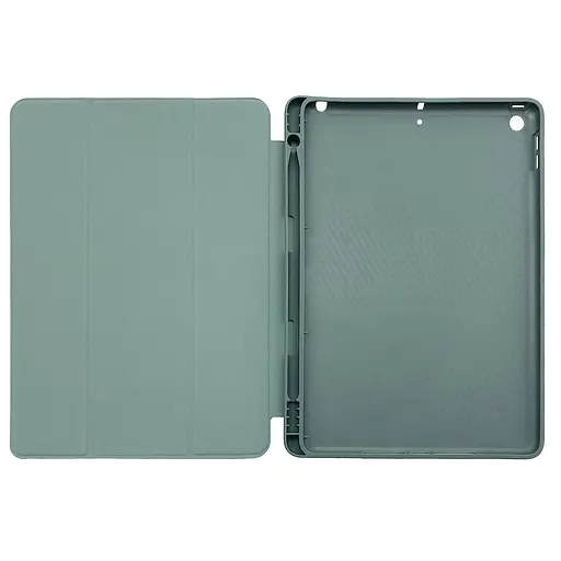 Чохол-книжка DK для Apple iPad 10.2" 7gen 2019 екокожа/силікон Smart Case cлот стилус (011189) green - фото 5