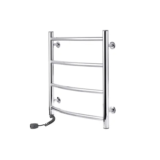 Полотенцесушитель электрический Kroner Дуга ДД06EL 500x500/4 EL CV017220, Хром, Левое - фото 2