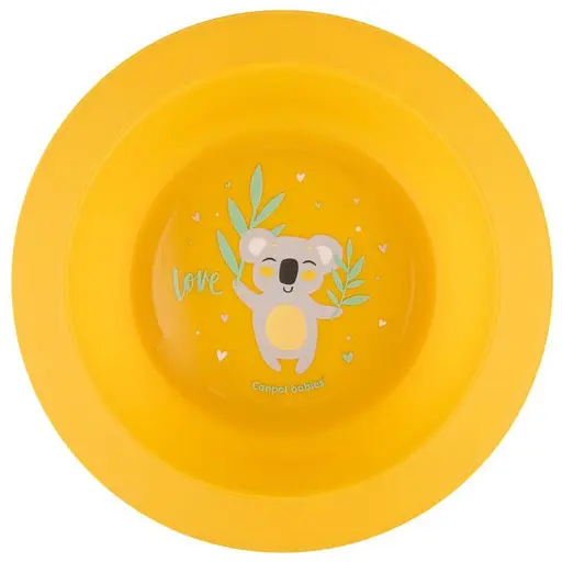 Набор посуды Canpol babies Exotic Animals из 2-х элементов желтый (56/523_yel) - фото 2