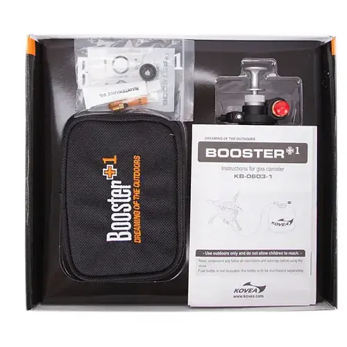 Мультипаливний туристичний пальник Kovea Booster KB-0603-1 (на газу та бензині) - фото 7