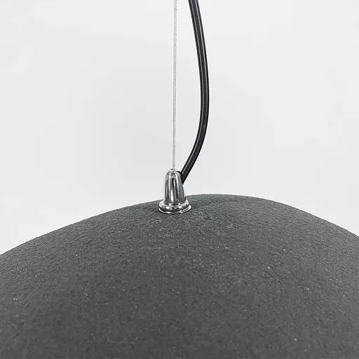 Неймовірний чорний підвісний світильник у 2-х розмірах | Арт. MJ 198 BK | Line F - фото 5