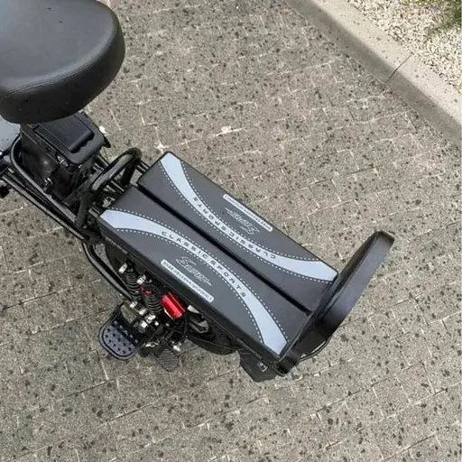 Электровелосипед E-scooter Monster Pro 18" 1000W 60V 26Ah и PAS-система - фото 8