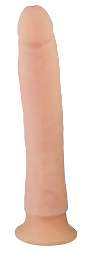 Фалоімітатор Nature Skin Soft Dong 24 см тілесний - фото 3