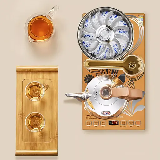 Чайна станція Kamjove V2 0.9/0.6 л 1200/600W - фото 4