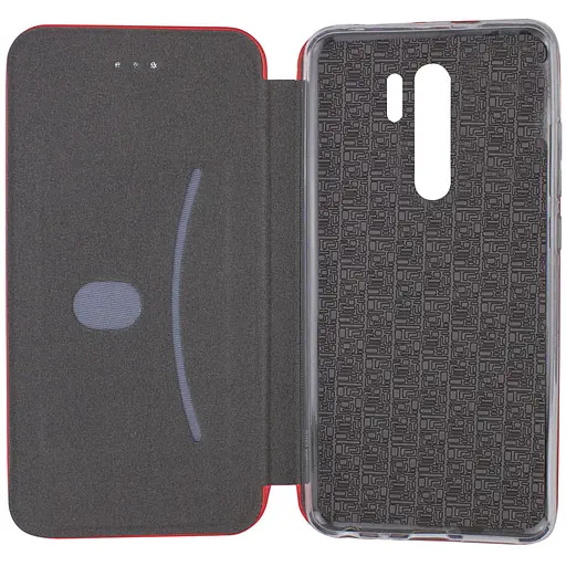 Кожаный чехол-книга Classy для Xiaomi Redmi 9 Красный - фото 2