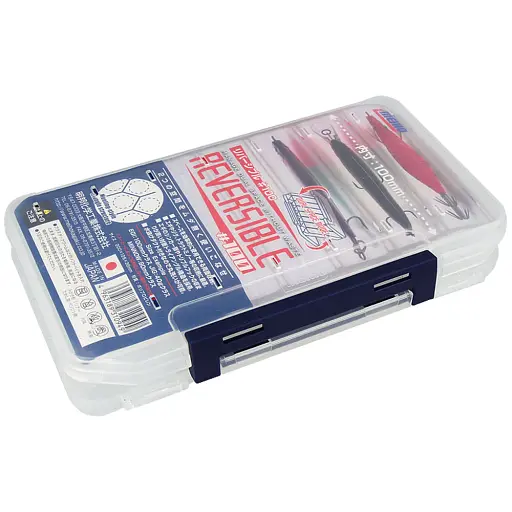 Коробка Meiho Reversible 100 200х126х36mm прозорий - фото 1