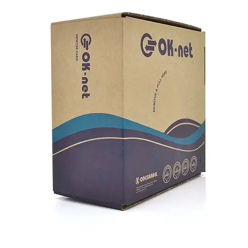 Кабель Одескабель КПВ-ОП (250) 4*2*0,54 (U/UTP-cat.6), CU, для внутр. работ, 305м.