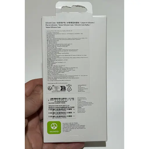 Оригинальный силиконовый чехол Samsung Silicone Case для Samsung Galaxy S24 Ultra (S928) White EF-PS928TWEGWW  - фото 9