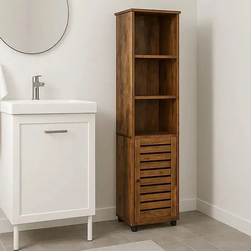 Пенал-шкаф Leobert Vanessa для напольной ванны в стиле Loft - фото 3