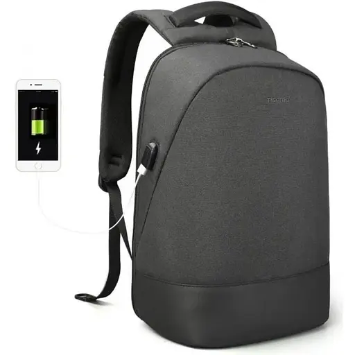 Рюкзак Tigernu T-B3595 15. 6" черный серый - фото 1