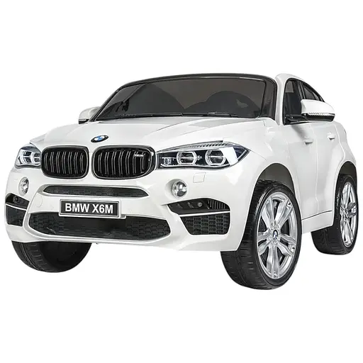Електромобіль дитячий Bambi Джип Racer BMW JJ2168EBLR-1 зі світлом Білий