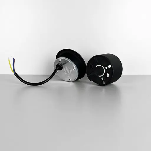 Світильник для сходів у чорному корпусі Ø 8 см | Line F | Арт. 10010 BK - фото 4